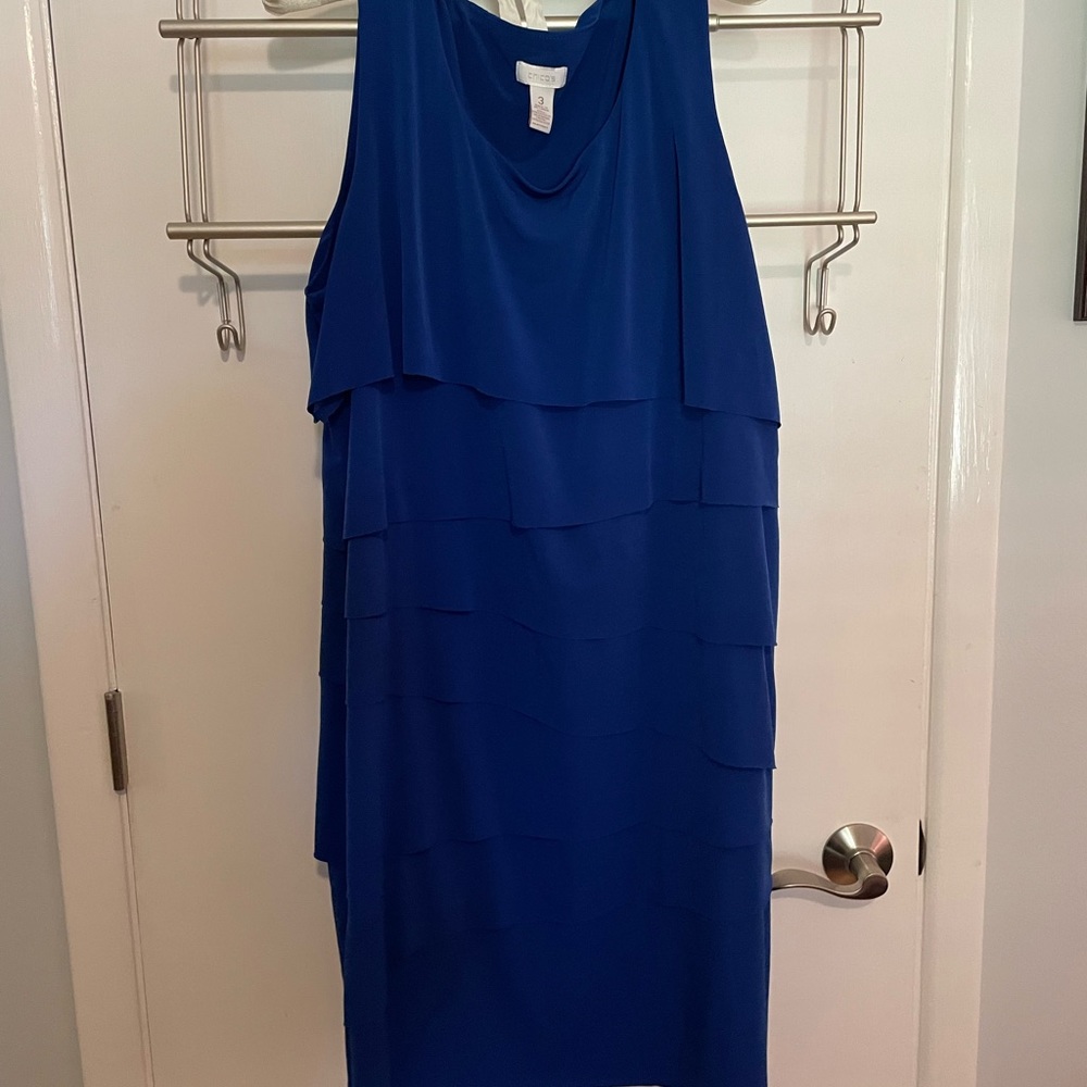 Royal Blue Chicos Dress